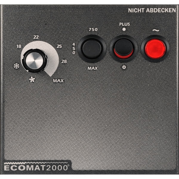 Ecomat Heizlüfter Ecomat 2000 Classic Plus "Hochsee" anthrazit 230 Volt Ecomat Heizluefter Ecomat 2000 Classic Plus -Hochsee- anthrazit 230 Volt - clp201ah