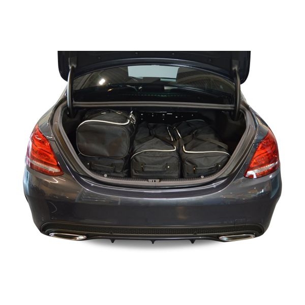 Car Bags M21101S Mercedes C-Class -W205- Bj- 14-21 Reisetaschen Set- Auf Ihr Auto massgeschneidert- Das Original