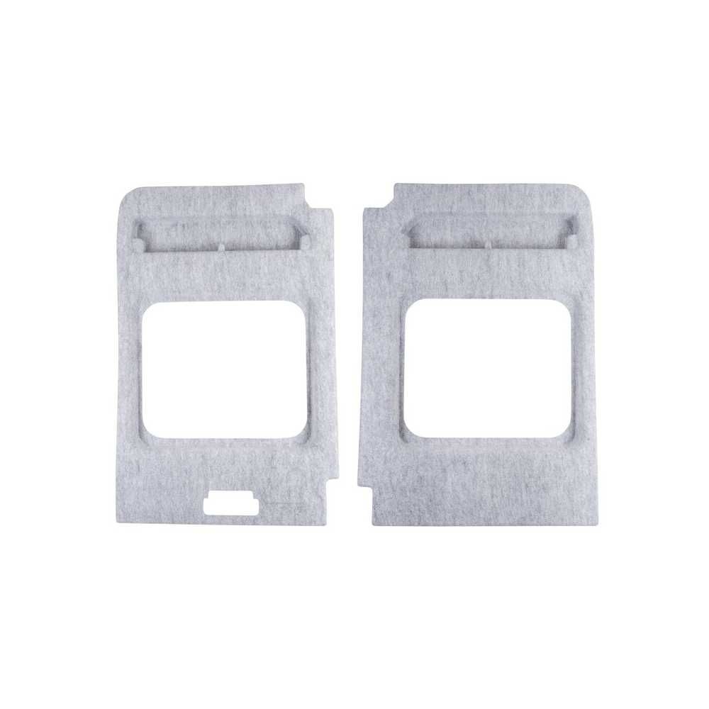 REIMO Hecktuerverkleidung Polyester-Filz Fiat Ducato X250 ab Bj- 2006 2-tlg. Hellgrau - 510460