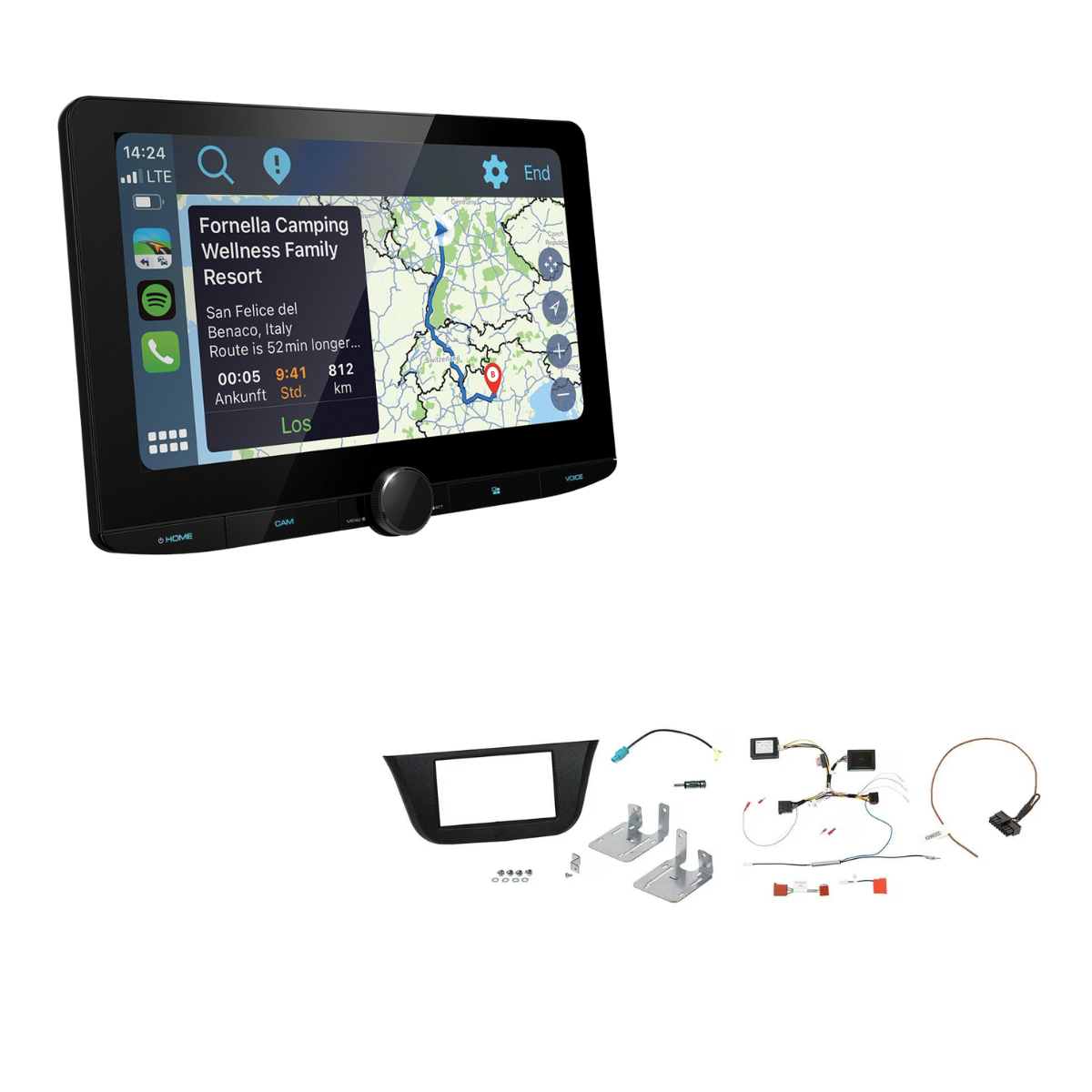 KENWOOD DMX9724XDS-CAMPER inkl. Installations-Kit mit LFB für Iveco Daily ab Bj. 2019 KENWOOD DMX9724XDS-CAMPER inkl- Installations-Kit mit LFB fuer Iveco Daily ab Bj. 2019