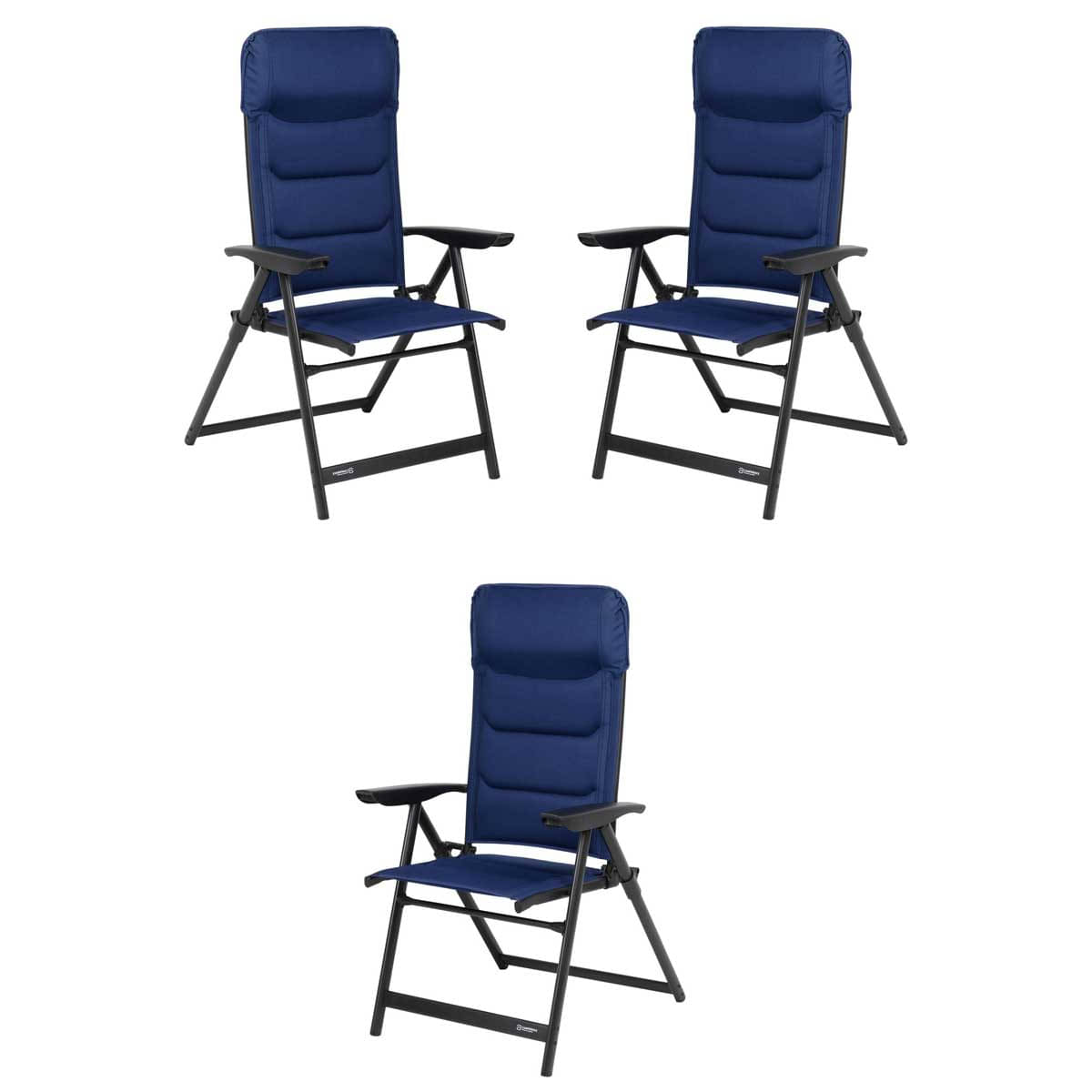 Set WESTFIELD Camperdice Evolution Stuhl blau 3 Stühle Set WESTFIELD Camperdice Evolution blau 3 Stuehle