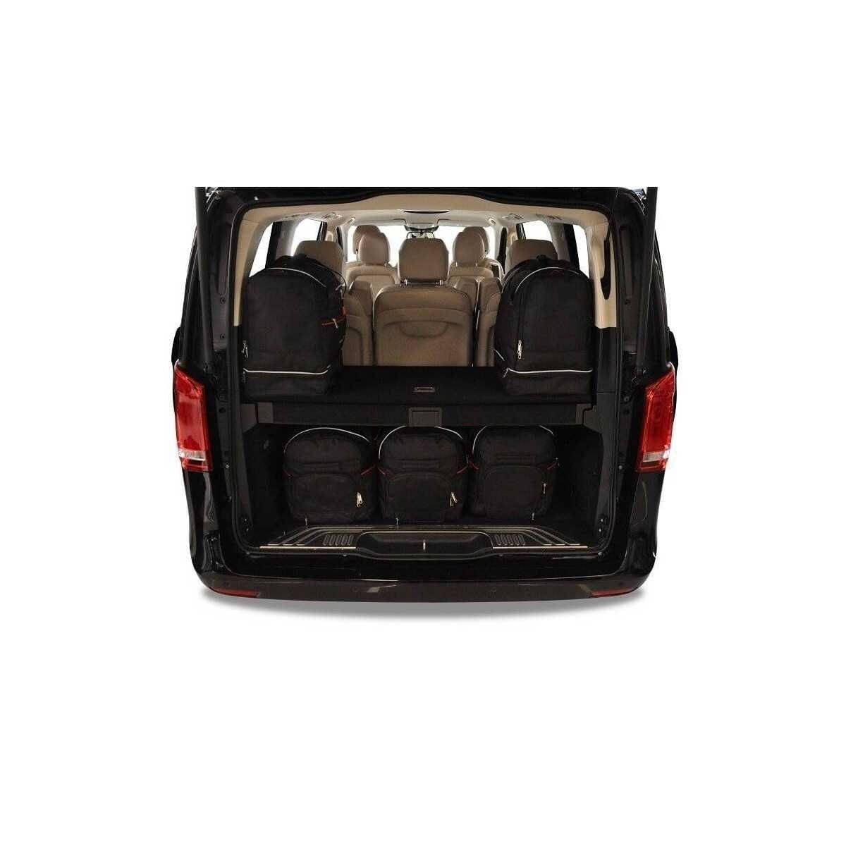 KJUST Kofferraum Taschen Set fuer MERCEDES-BENZ V LONG ab Bj. 2015 7er-Set - 7027052