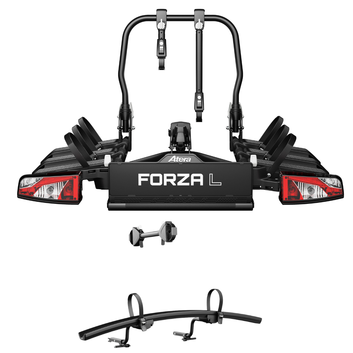 ATERA Strada Forza L Fahrradtraeger 3er 022801 faltbar fuer 4 Raeder 2-1- Fahrradtraeger fuer die Anhaengerkupplung von ATERA aus dem Allgaeu
