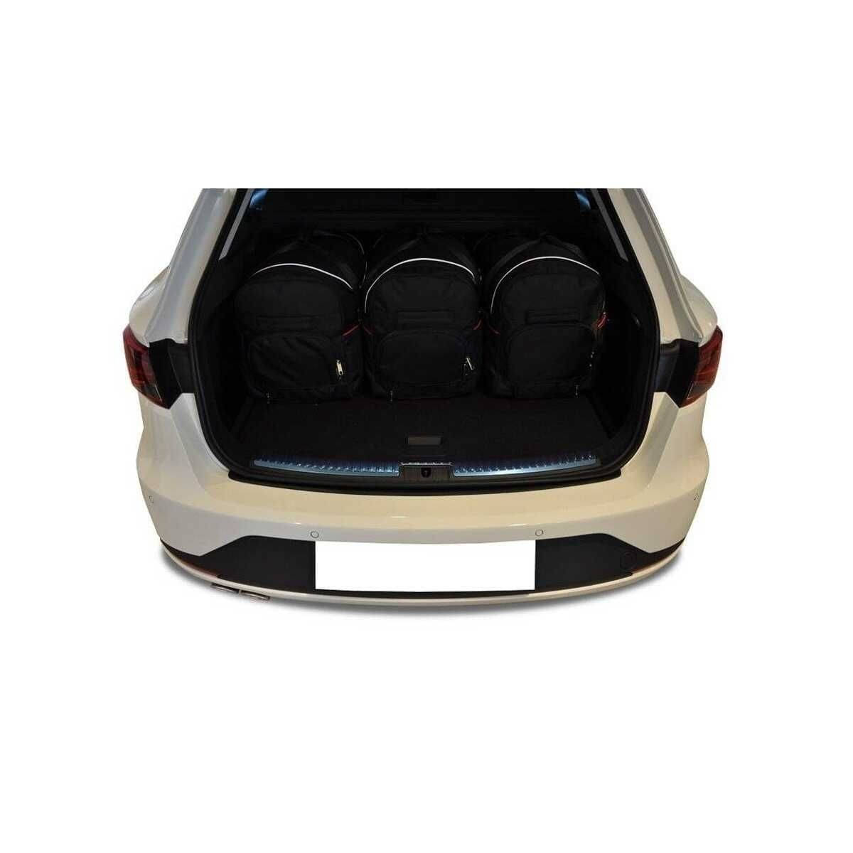 KJUST Kofferraum Taschen Set fuer SEAT LEON ST Bj. 2013-2020 5er-Set - 7036016