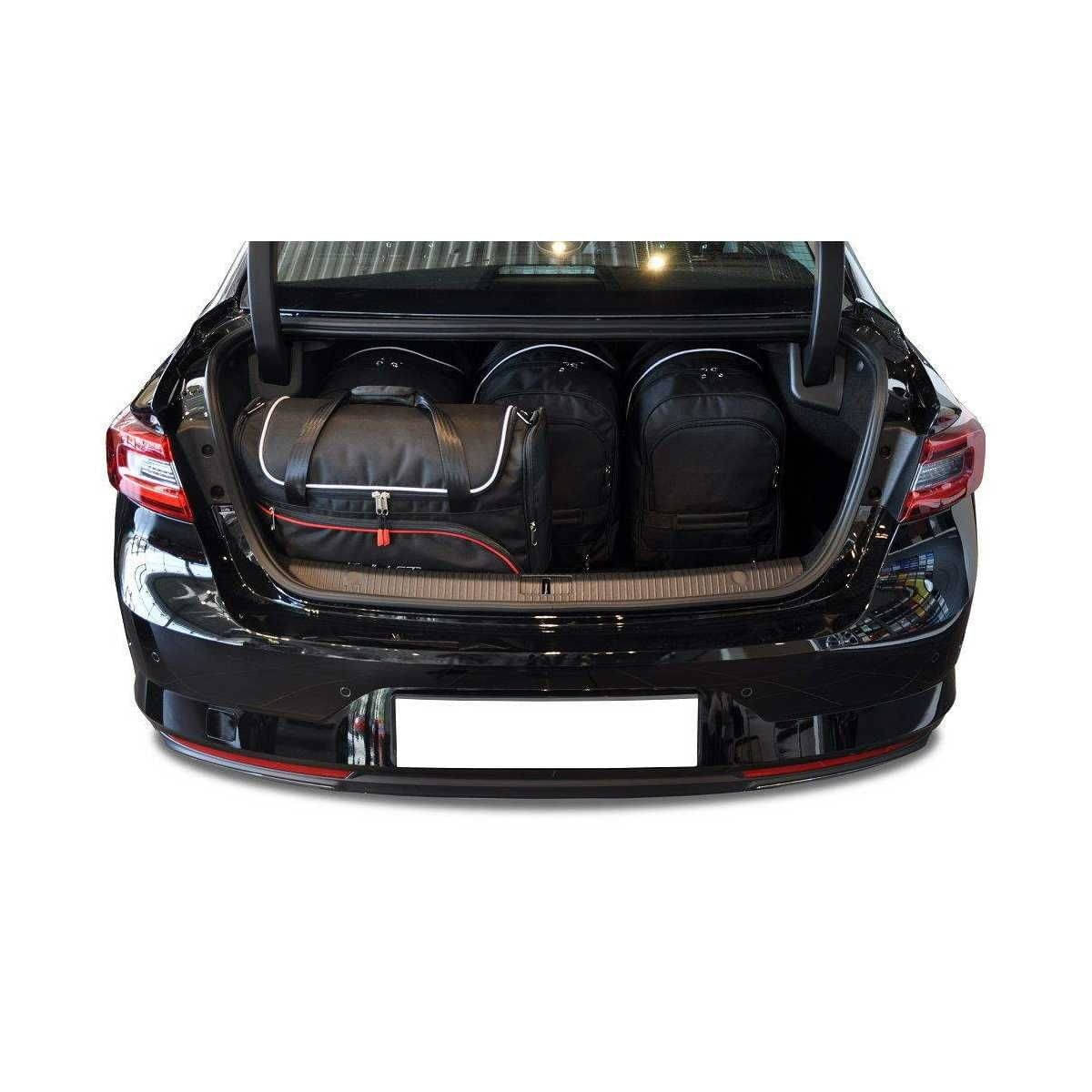 KJUST Kofferraum Taschen Set fuer RENAULT TALISMAN Limousine ab Bj. 2015 5er-Set - 7034024