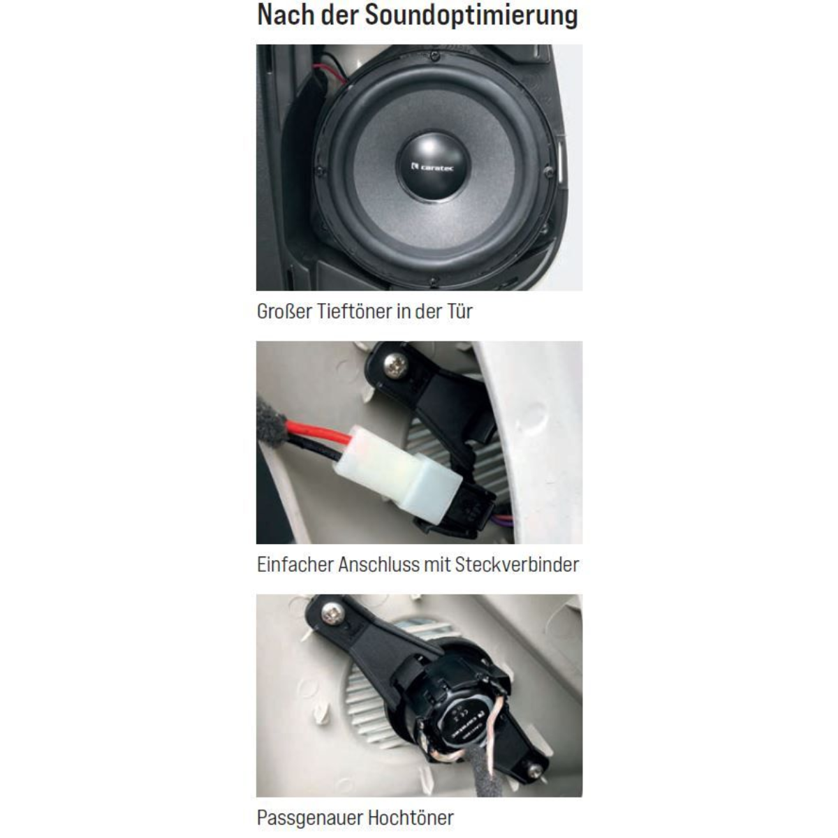 CARATEC Audio CAK1650-DU Kompo-Lautsprechersatz - CAK1650.DU