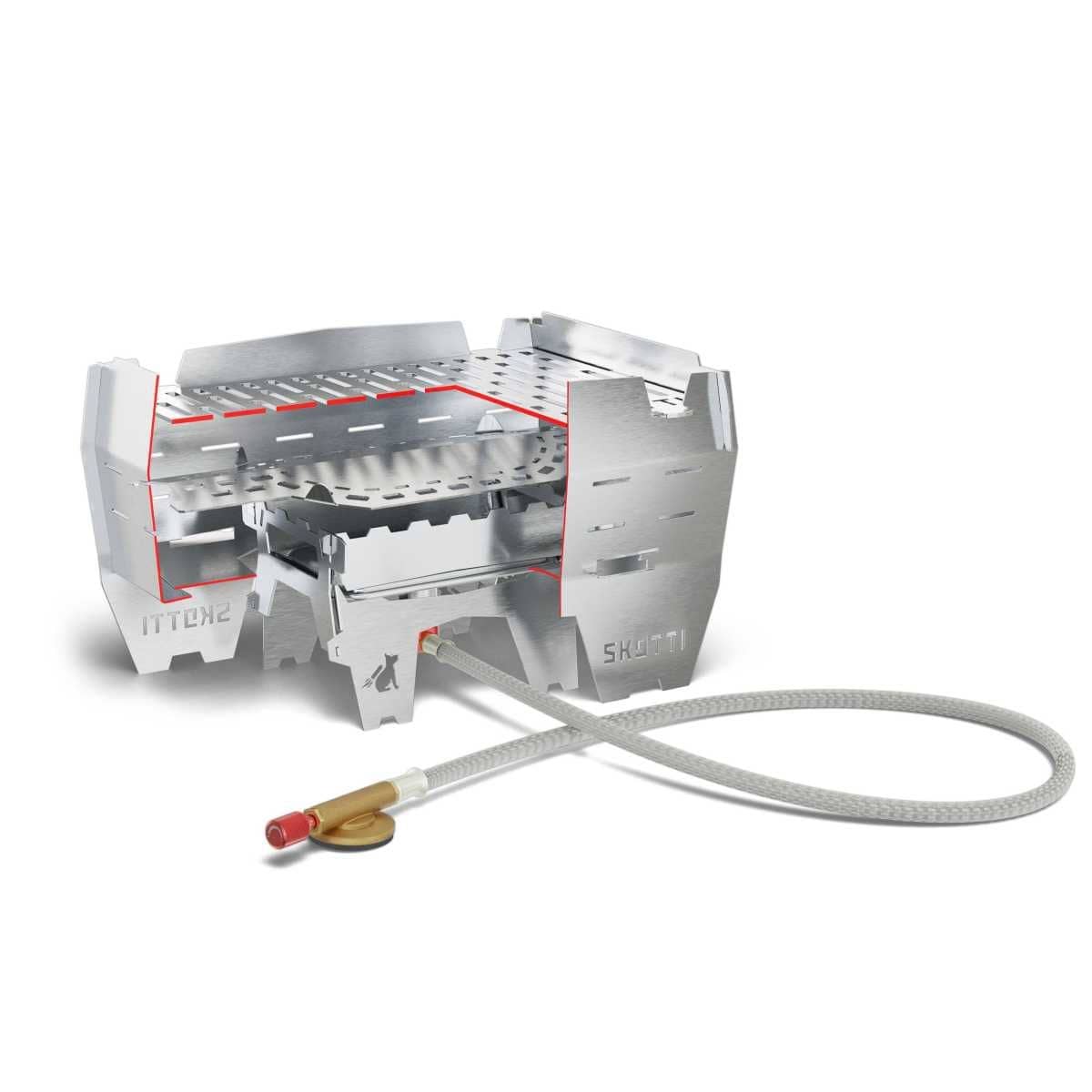 SKOTTI BOOSTER Grill Edelstahl - SK181