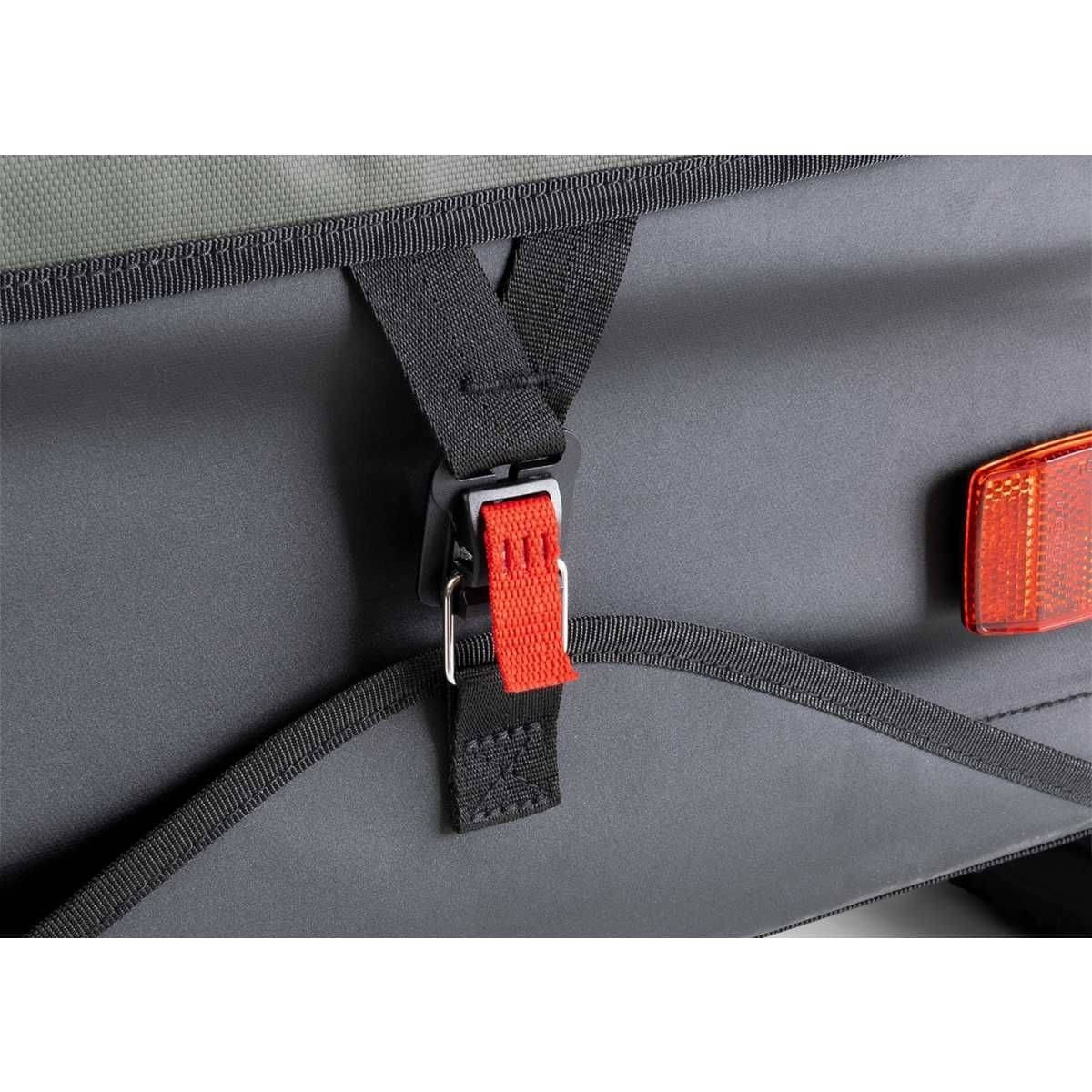 CROOZER Hundefahrradanhaenger Dog Tammo Moss Gree- Bundle mit Regenverdeck und Buggy-Set - 121600326