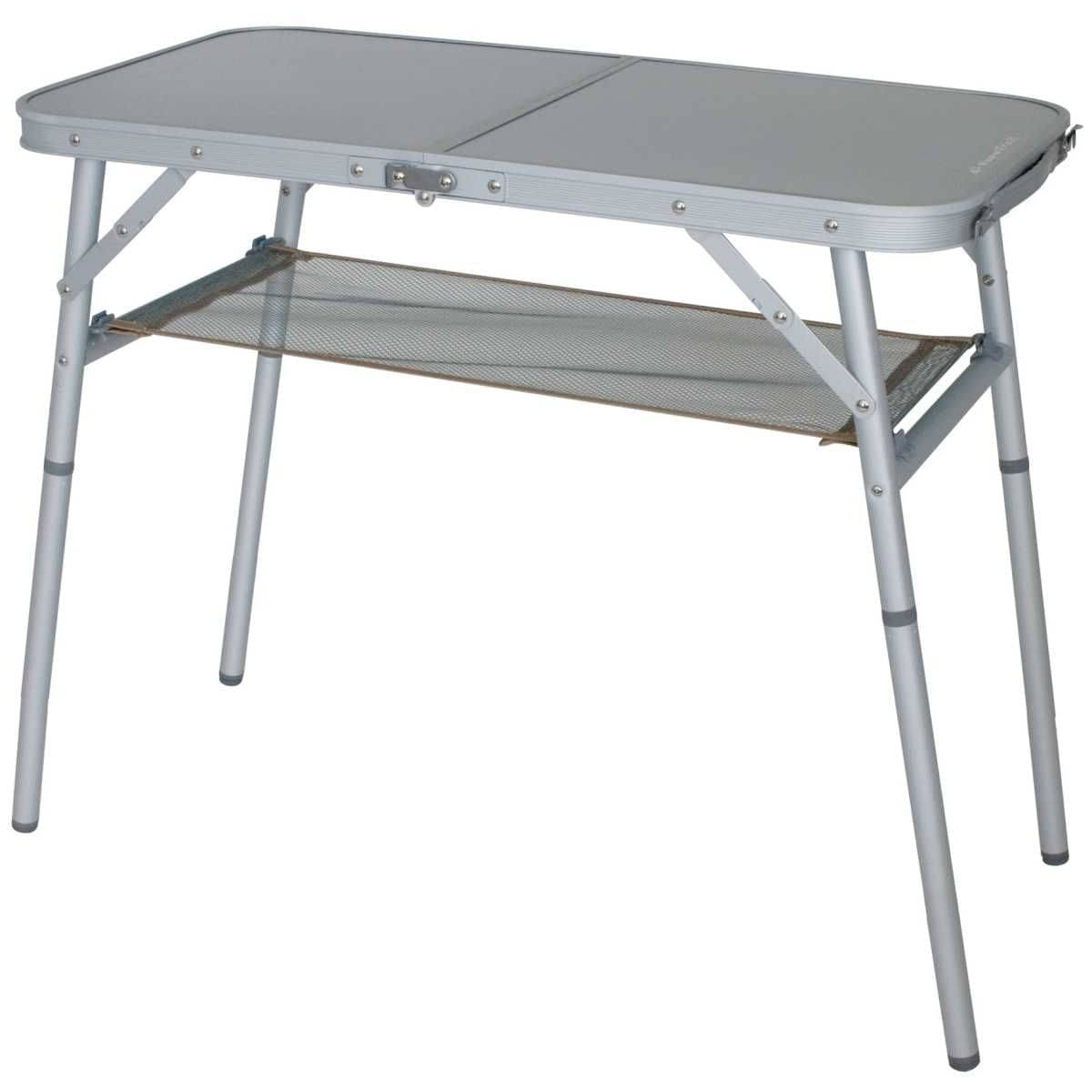 EuroTrail Campingtisch ST. REMY 80 x 40 cm Grau - ETCF0776