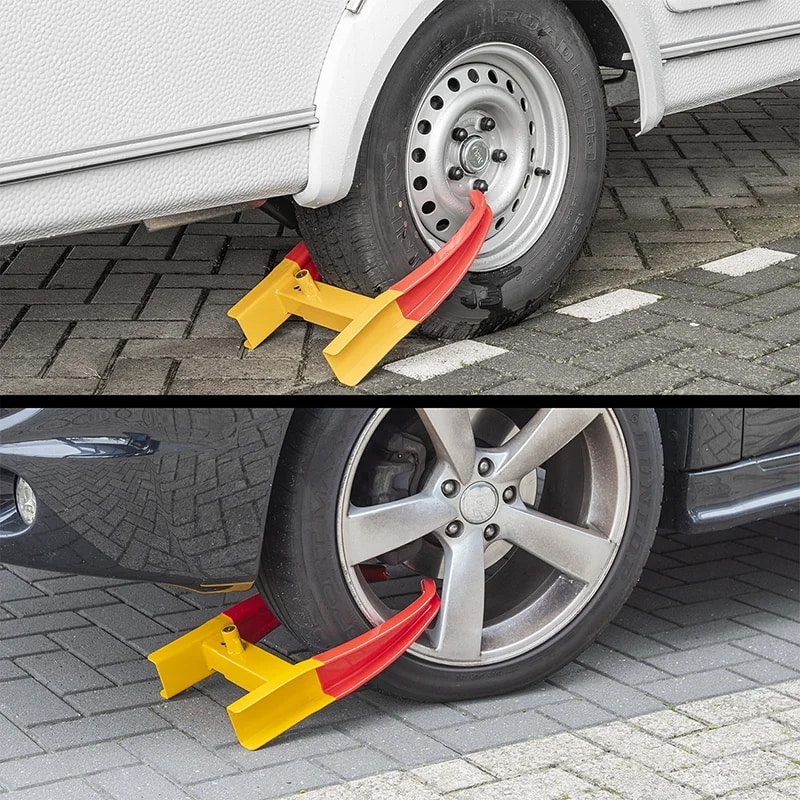ProPlus Radkralle XL Universal mit Sicherheitsschloss max. Reifenbreite 32,5 cm ProPlus Radkralle XL Universal mit Sicherheitsschloss max. Reifenbreite 32-5 cm - 341340