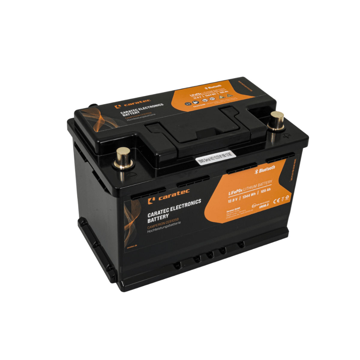 CARATEC CEB105BF Lithium-Batterie 105Ah mit BT und Heizung CARATEC CEB105BF Lithium-Batterie 105Ah mit BT und Heizung - CEB105BF