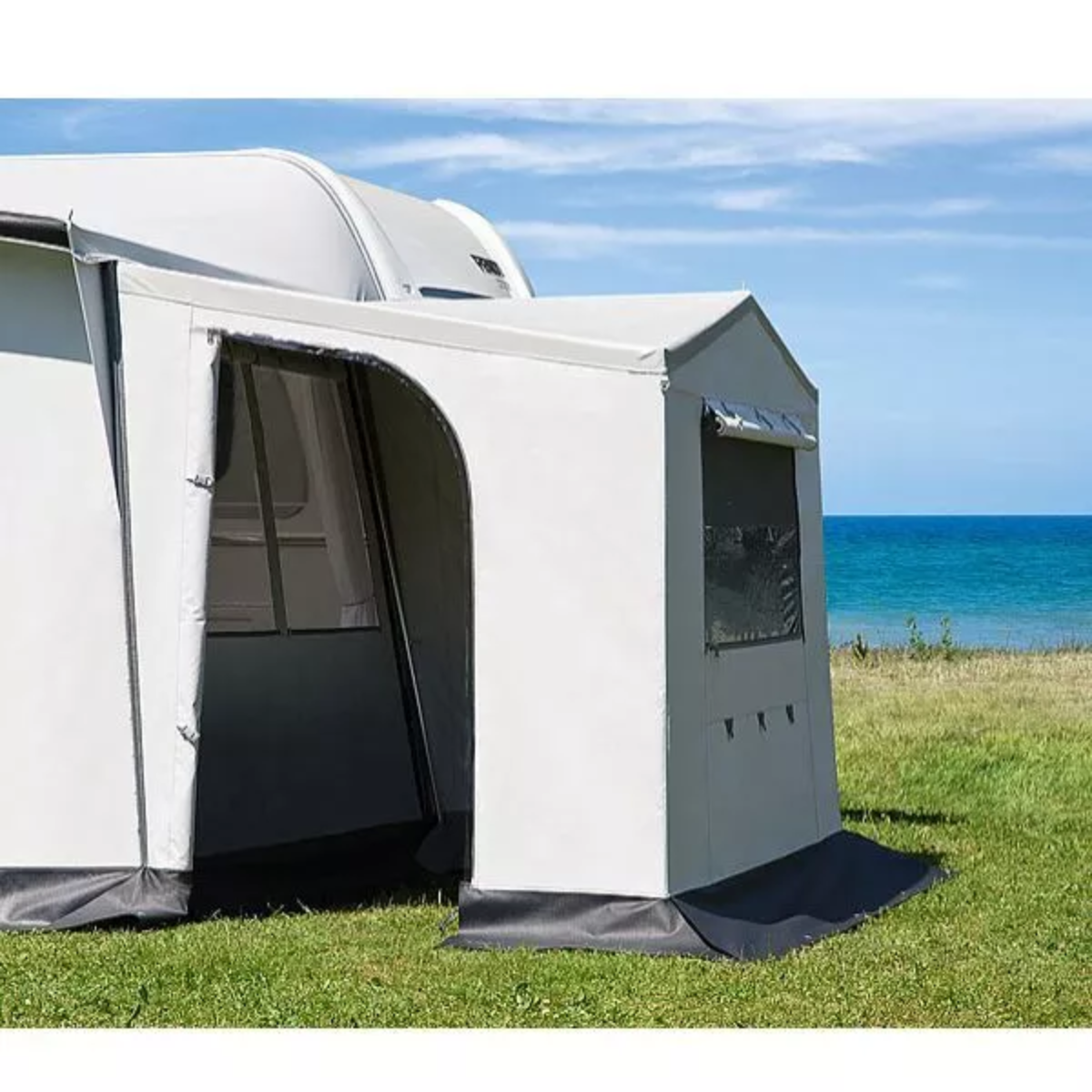 DWT Giebeldach-Erker 130 x 230 cm fuer Wohnwagen-Vorzelt DOMINO 250-280 - 1910701