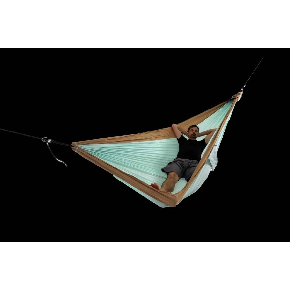 TICKET TO THE MOON Original Hammock Haengematte Mint - Ice Brown inkl. Lightest Straps - TMO7172 TMLSTRAP