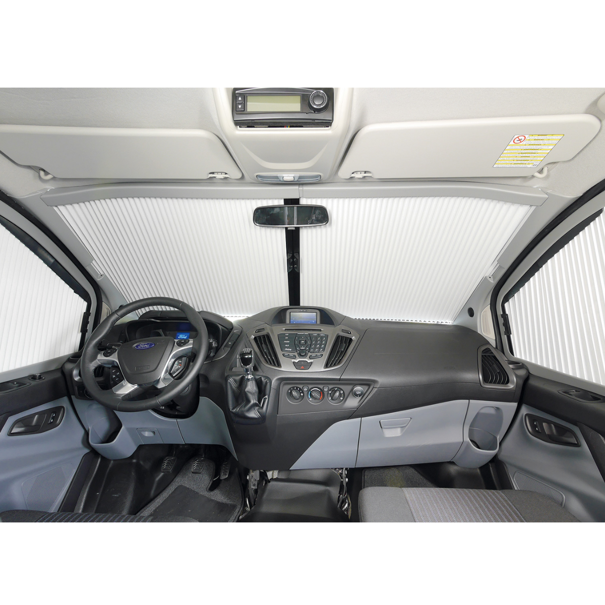 REMIS REMIfront IV Verdunklung Ford Transit Custom V362 Bj. 2012-2017 Front mit Sichtpaket 3 - 10068263