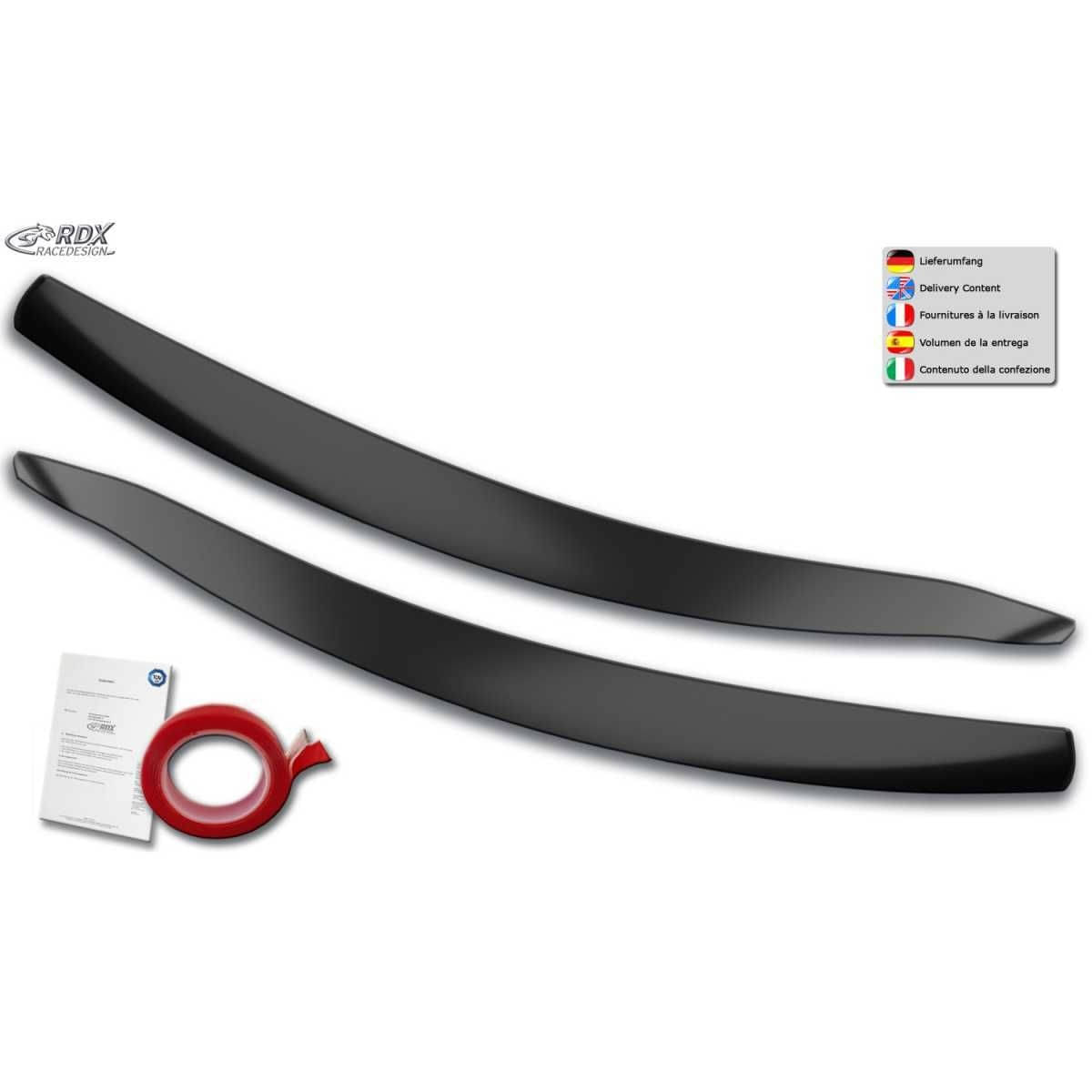 RDX Racedesign Scheinwerferblenden Boeser Blick fuer FORD Focus 4 DEH Bj. 2018-2022 - RDSB169