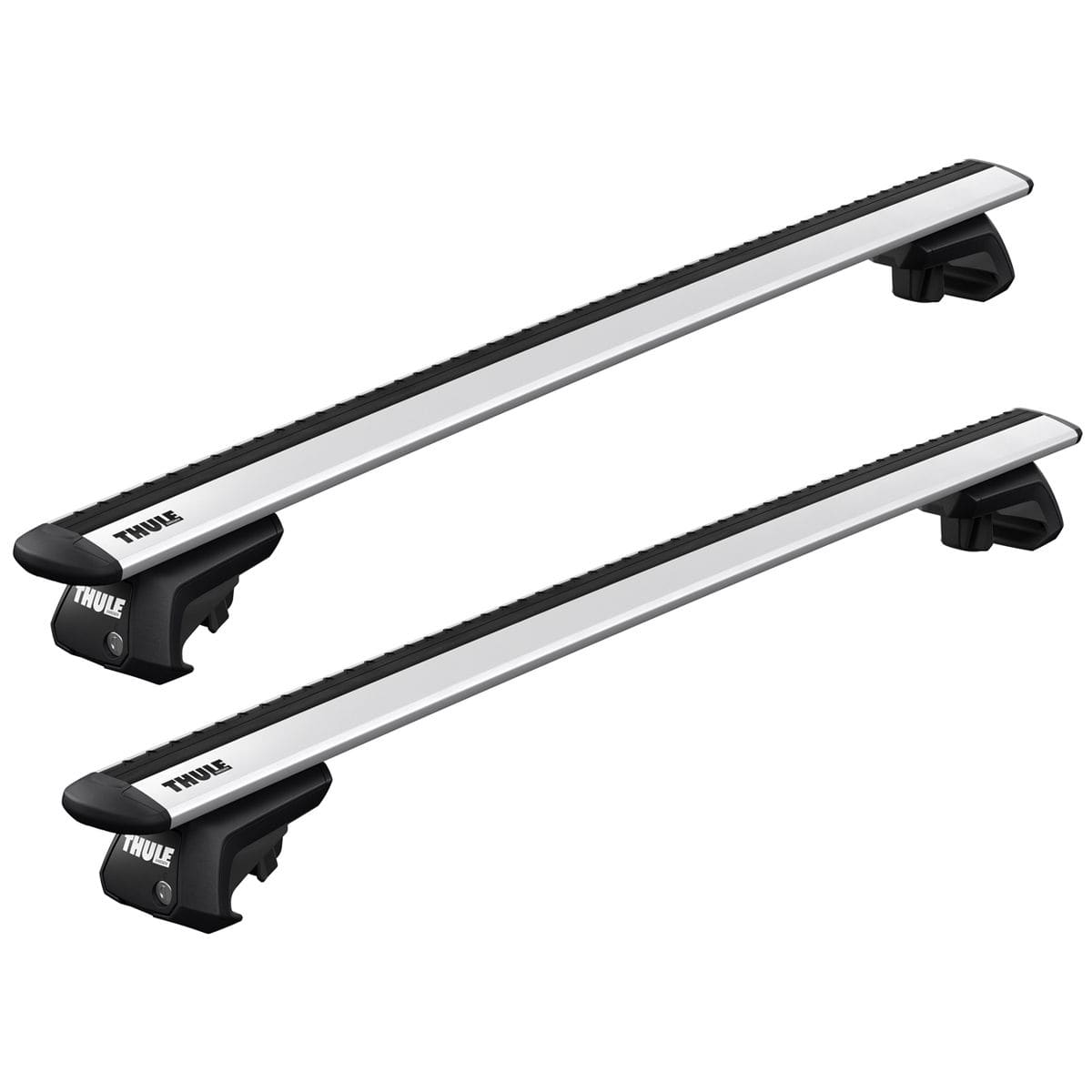 THULE Dachträger Evo WingBar 7104 7111 - geprüfte B-Ware Kompletter THULE Dachtraeger Evo mit WingBar Evo Aluschienenprofilen