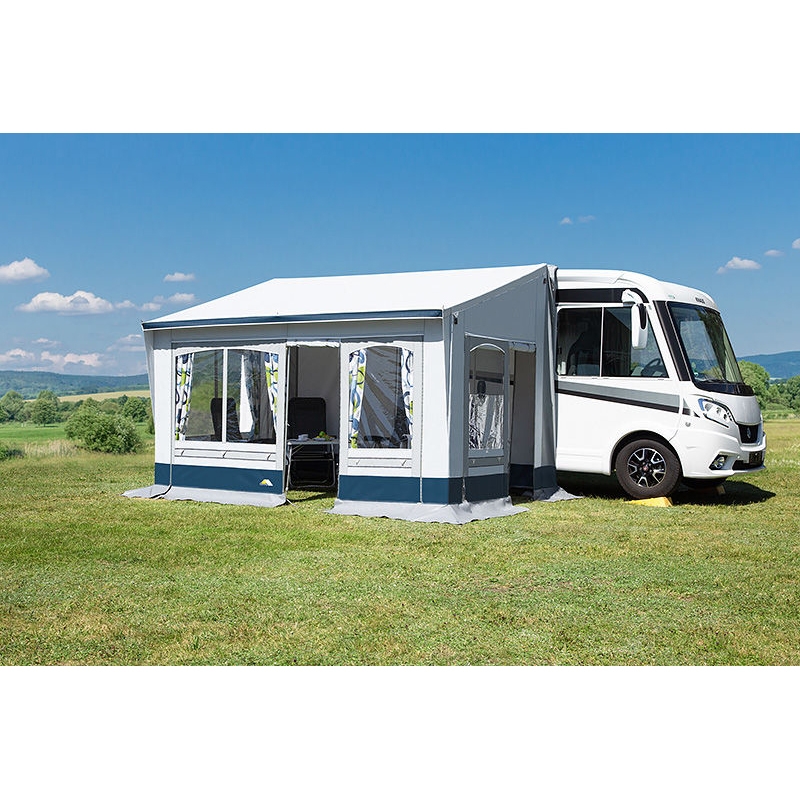 DWT Reisemobil-Vorzelt GLOBUS PLUS 400 x 225 cm mit 28 mm Alu-Gestaenge - 211083ALU