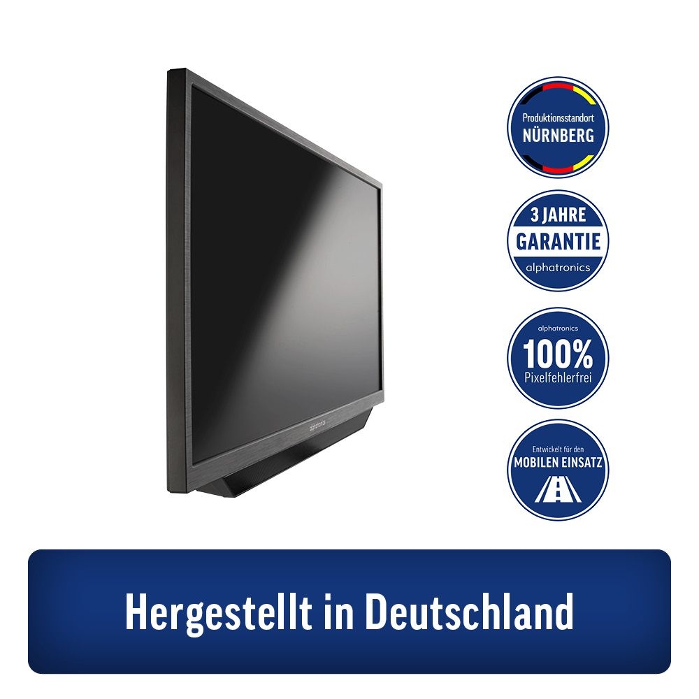 ALPHATRONICS SLA-22 DW SMART TV 22- -55 cm- Triple Tuner- DVD- BT 5.0- schwarz - 990977