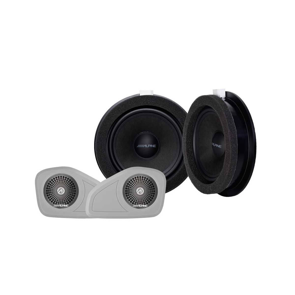 ALPINE Adventure Audio Soundsystem Ford Transit-Transit Custom ab Bj. 2014 SPC-106TRA7-2 - SPC-106TRA7-2