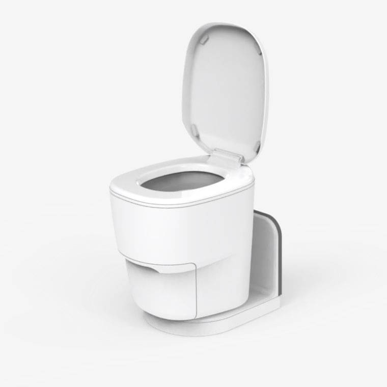 CLESANA Toilette C1 mit L-Adapter - EU-10010010