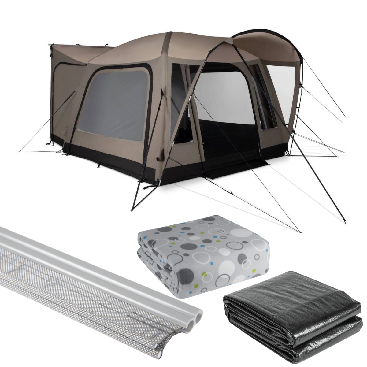 KAMPA Busvorzelt Roam Air TC Low - CampingFactory-Starter-Edition