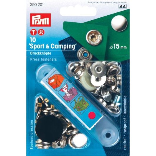 Prym Druckknoepfe Sport und Camping