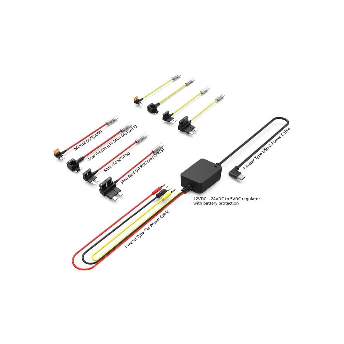 KENWOOD DashCam-Anschlusskabel fuer Festeinbau CA-DR1130