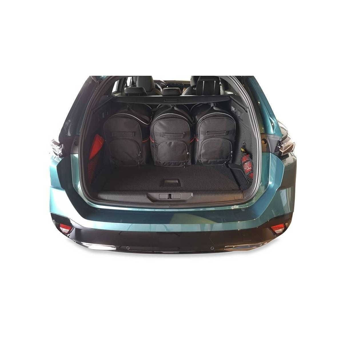 KJUST Kofferraum Taschen Set fuer PEUGEOT 308 SW ab Bj. 2021 5er-Set - 7032038
