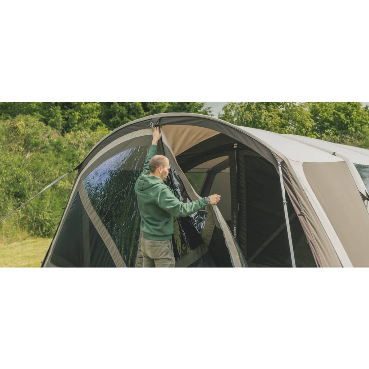 Outwell aufblasbares Familienzelt Alabama 6 Air TC - 111532