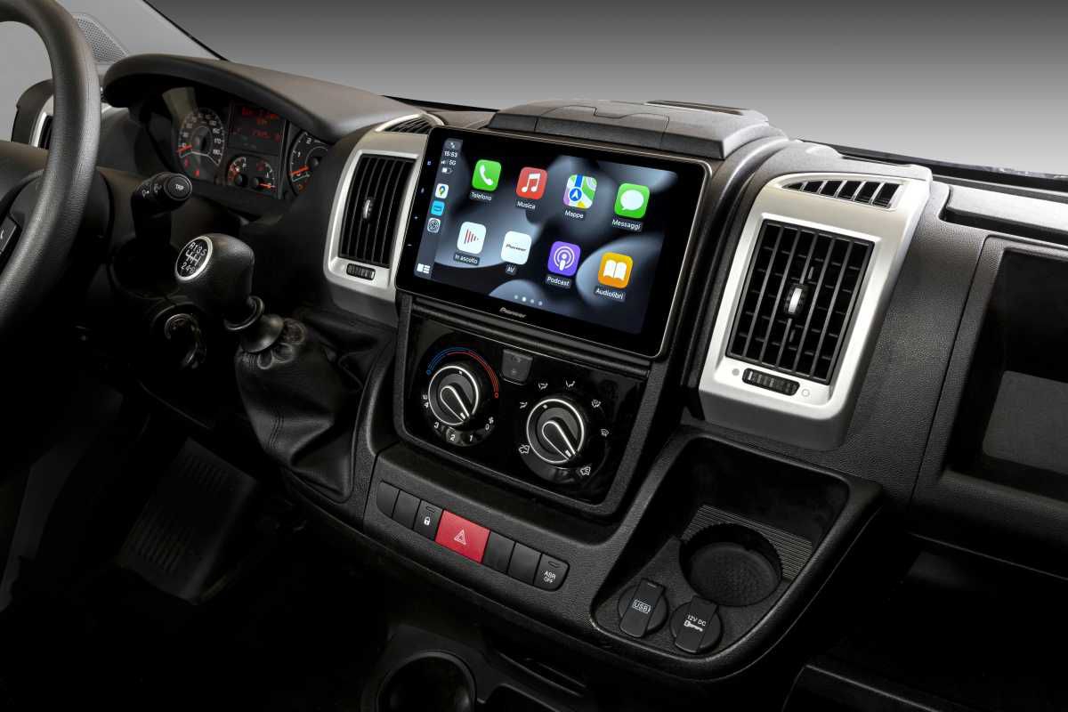 PIONEER 9- Smartphone-Radio SPH-EVO950DAB fuer Fiat Ducato 7 Citroën Jumper Peugeot Boxer - SPH-EVO950DAB-DUC7