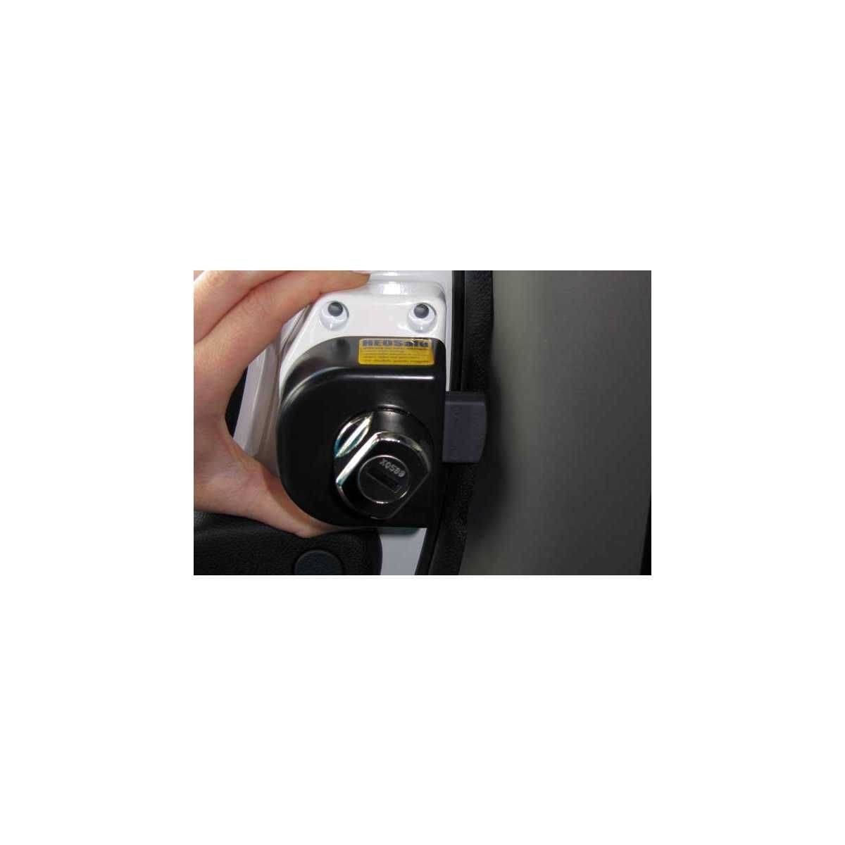 HEOSolution HEOSafe Tuersicherung Renault Master-Opel Movano ab Bj- 07-2010 - Iveco Daily ab Bj. 2014 Abschliessbar 2er-Set - 15156