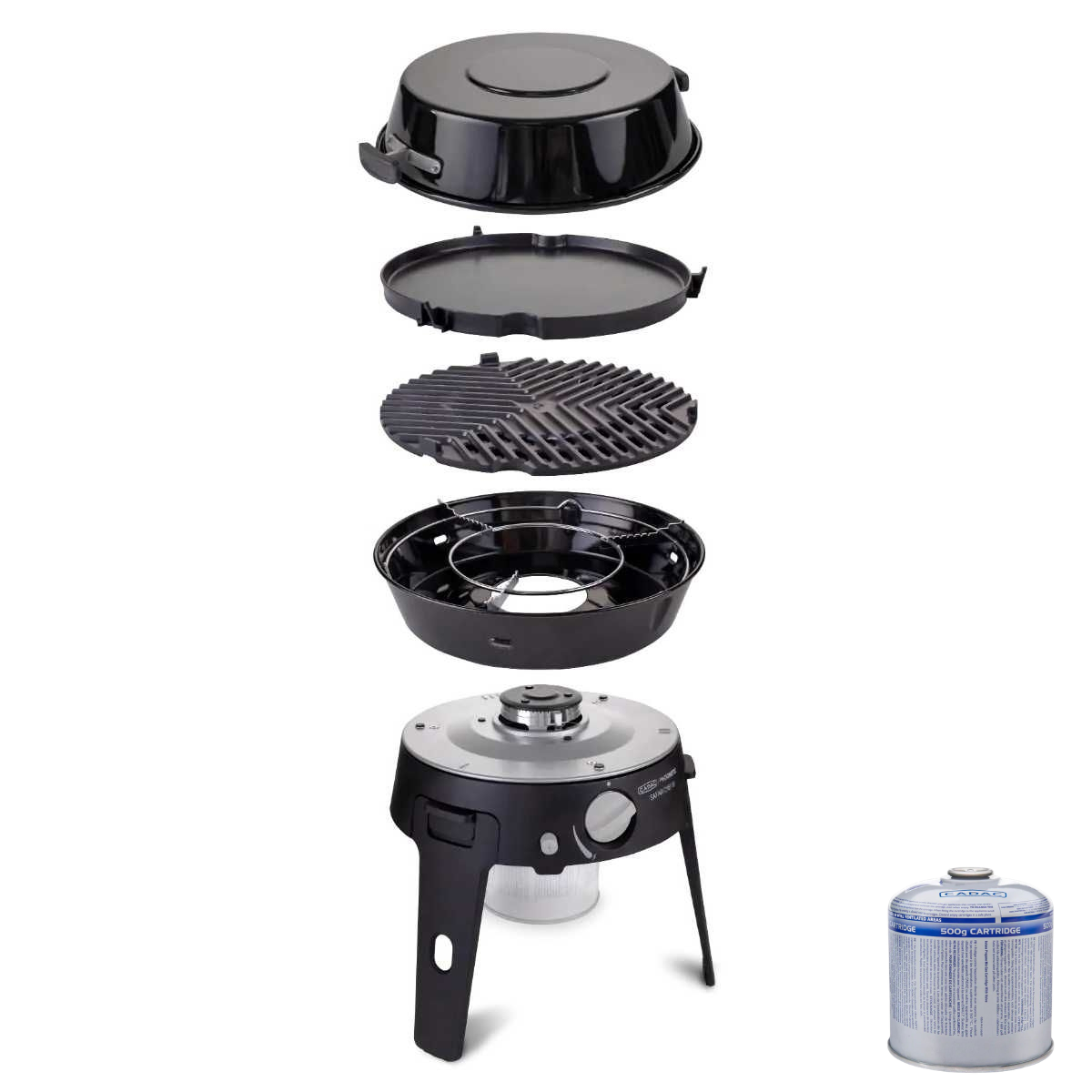 CADAC Safari Chef 30 HP Deluxe inkl. Schraubkartusche 500 g - 6546C-10-EU CA500-N