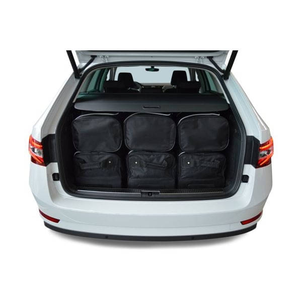 Car Bags S50901S Skoda Superb III -3V- Kombi Bj- 15-24 Reisetaschen Set- Auf Ihr Auto massgeschneidert- Das Original