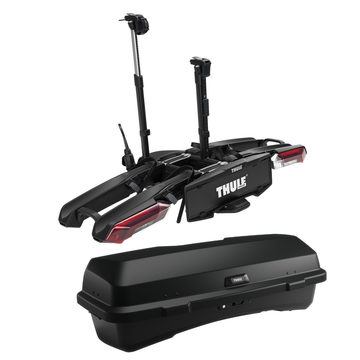 THULE Epos 2 Fahrradtraeger Set inkl. Santu Heckbox - Thule Artikelnummern- 9781 9094