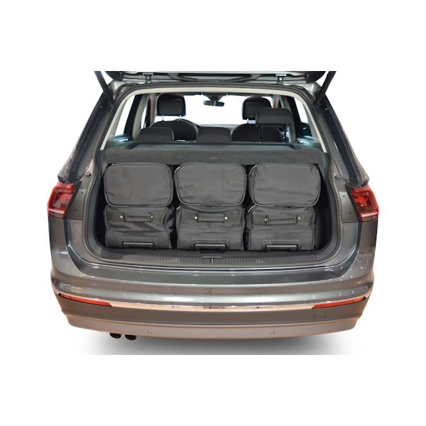 Car Bags V12601S VW Tiguan SUV Bj- 15-23 hoher Ladeboden - Reisetaschen Set- Auf Ihr Auto massgeschneidert- Das Original