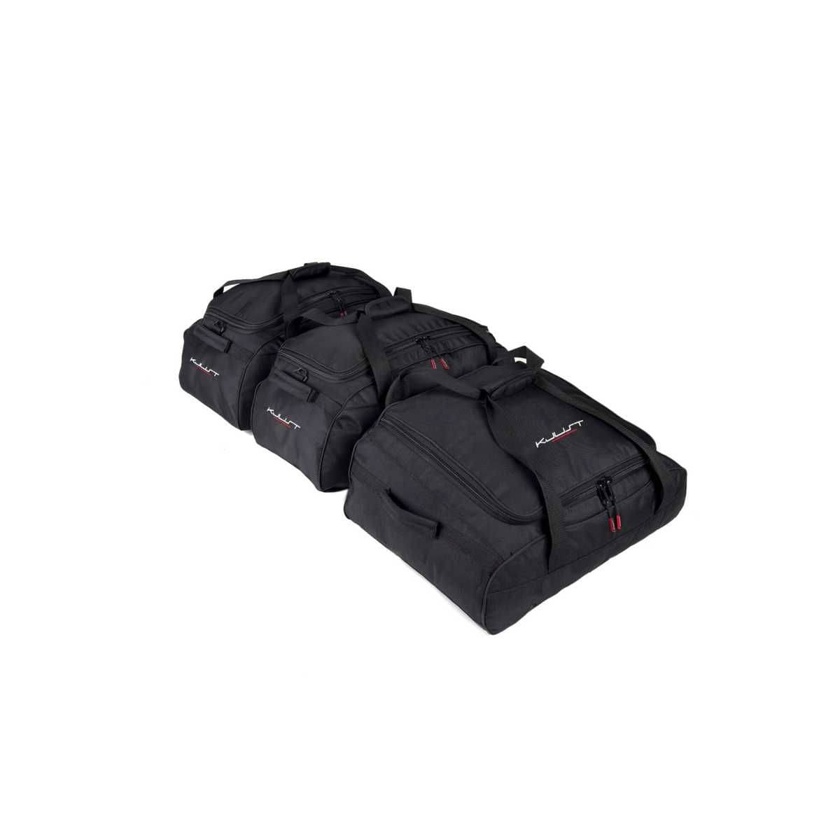 KJUST Dachboxen Taschen Set fuer Dachbox THULE FORCE XT S 3er-Set - 13149