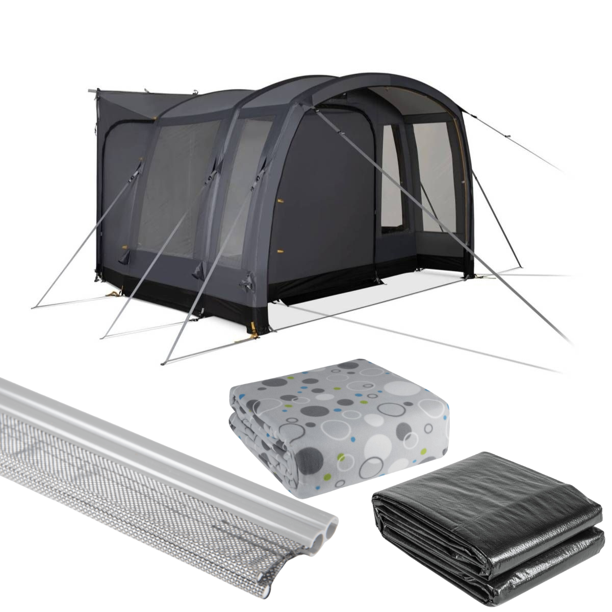KAMPA aufblasbares Busvorzelt Traverse Air Mid - CampingFactory-Starter-Edition