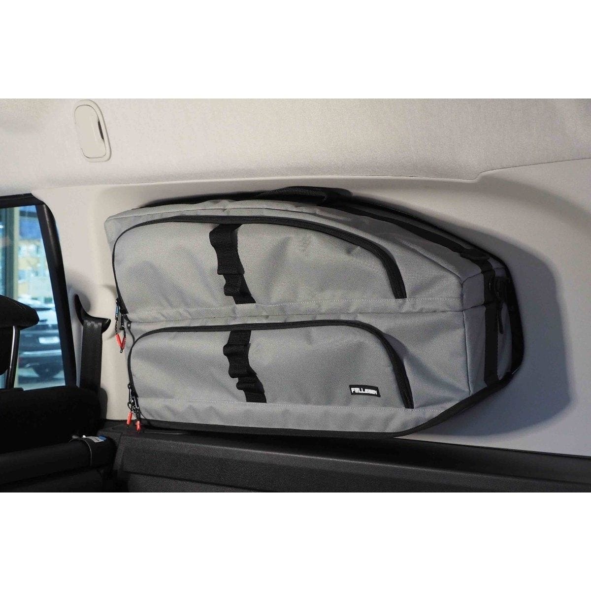 Fenstertaschen-Set FELLEISEN 1x Fenstertasche fuer Rifter-Berlingo-Combo XL -L2- Fahrerseite- Hellgrau- ohne Thermomatte TST 0102 22