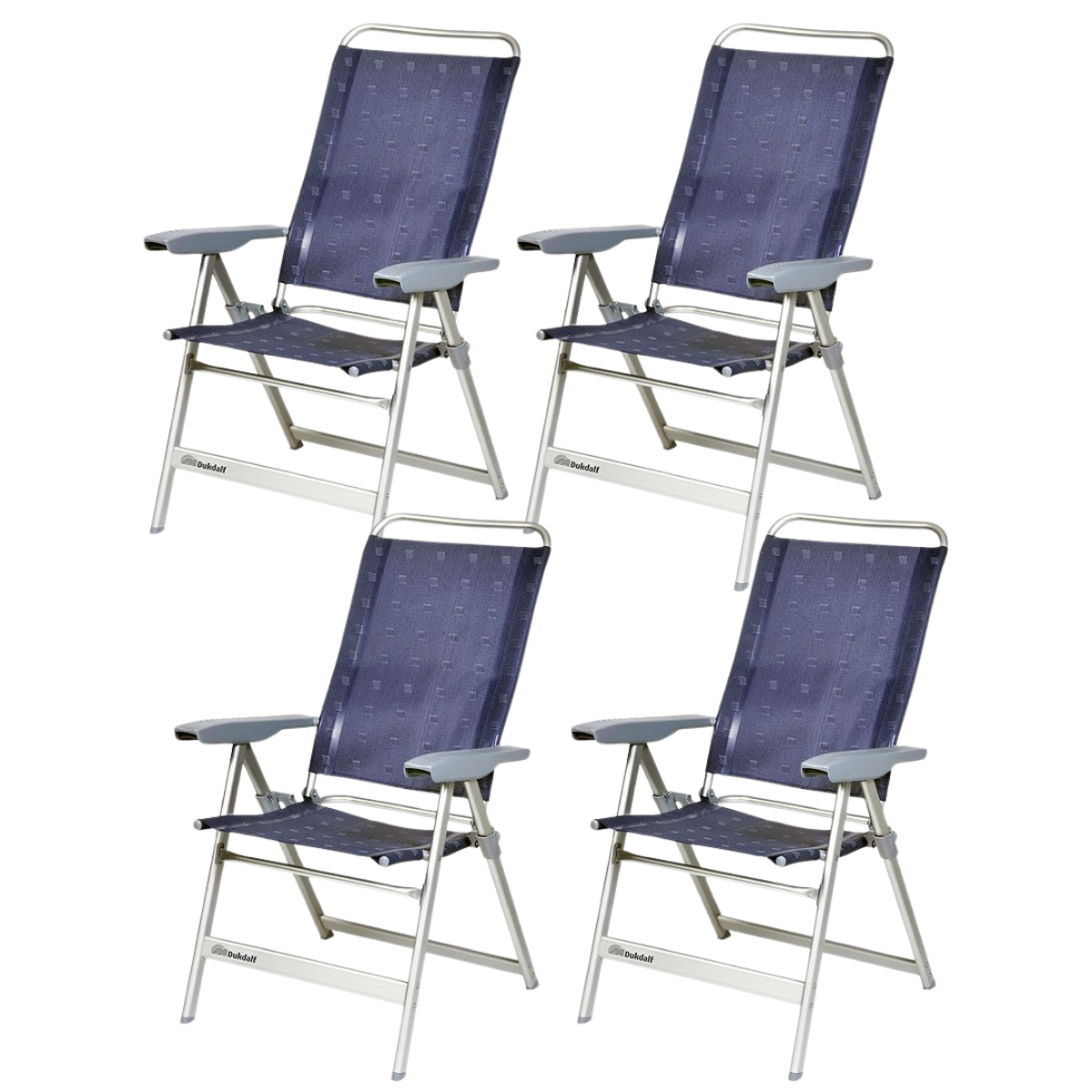 DUKDALF Stuhl Dynamic blau 4er-Set - 41-00-4611.4