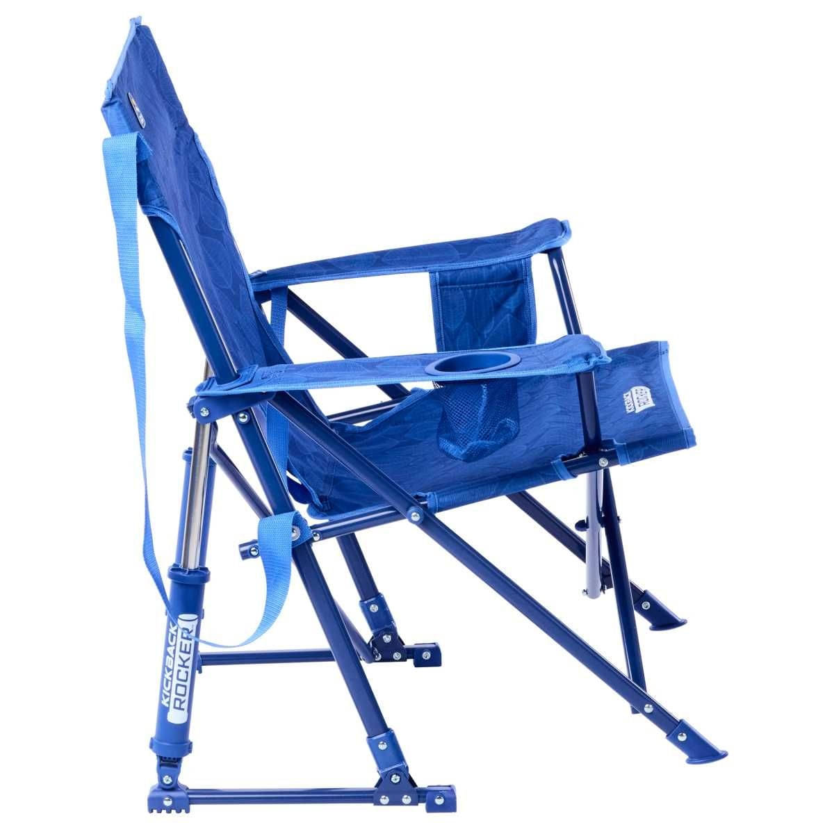 GCI faltbarer Schaukelstuhl Kickback Rocker Leaf Soft Navy - 410323