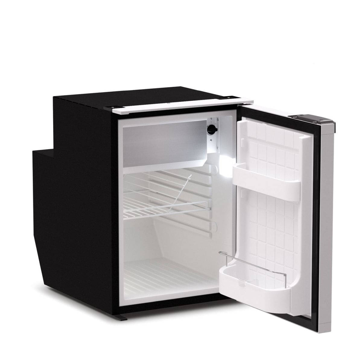 VITRIFRIGO Kompressor-Kuehlschrank C51i CHR 12-24 V 51 L mit Gefrierfach Grau