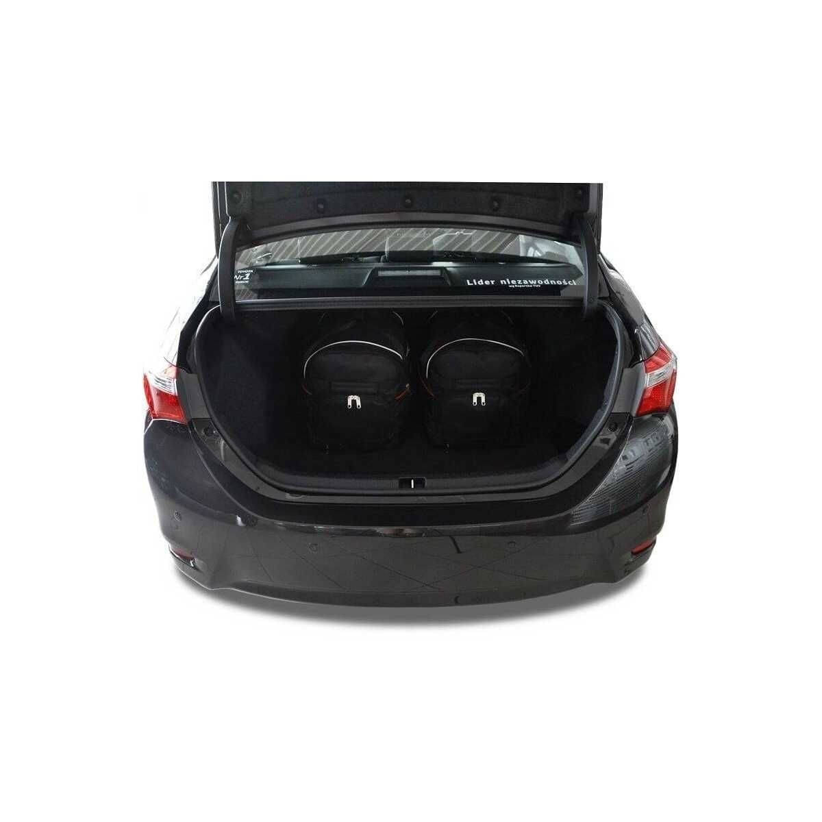KJUST Kofferraum Taschen Set fuer TOYOTA COROLLA Limousine ab Bj. 2013 4er-Set - 7041005