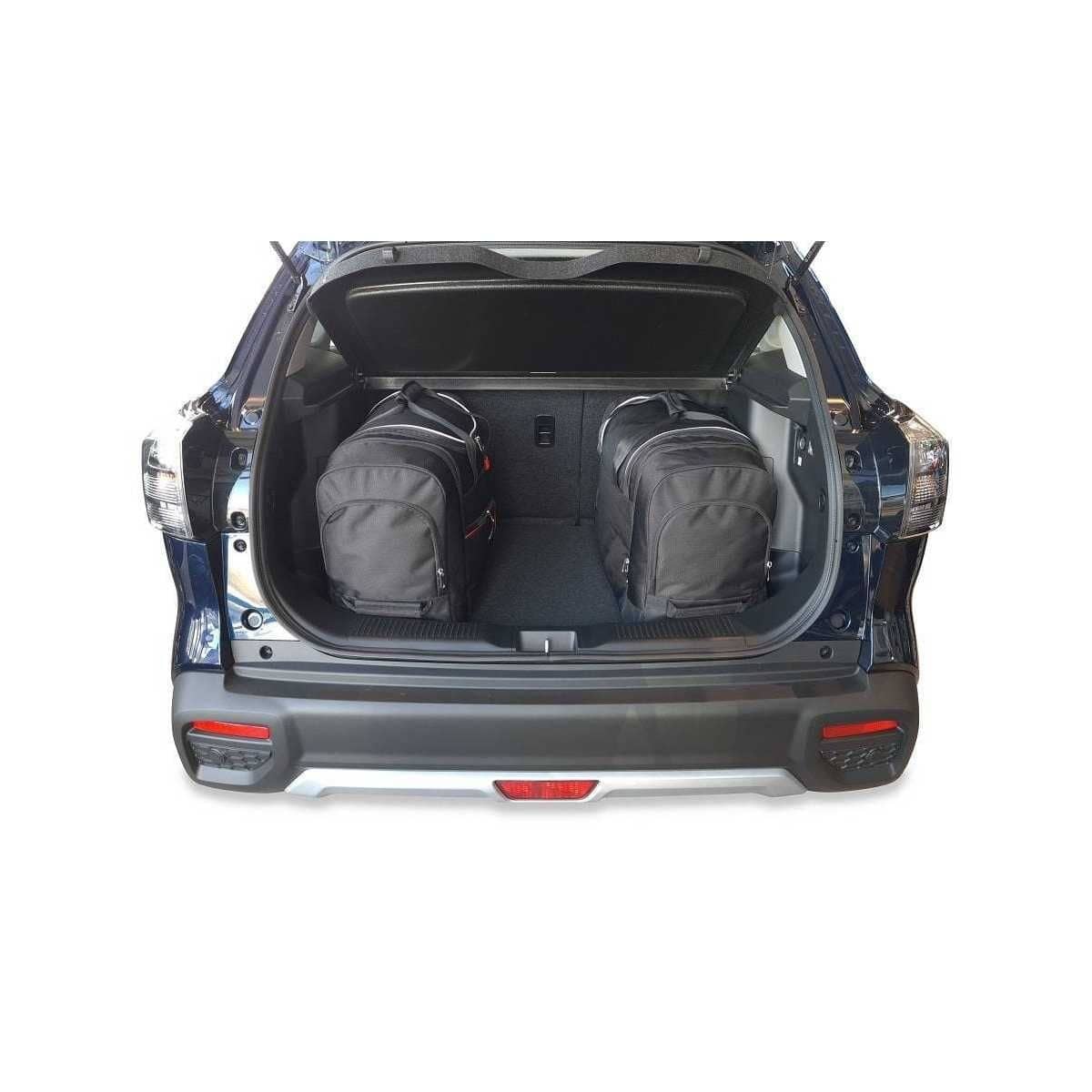KJUST Kofferraum Taschen Set fuer SUZUKI S-CROSS MHEV ab Bj. 2021 3-erSet - 7039019