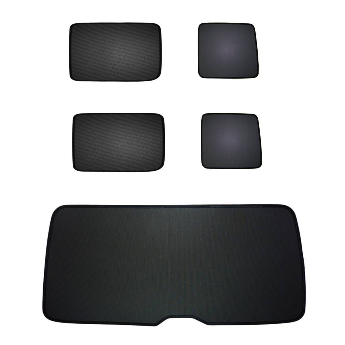 WINDESA SunClip Sonnenschutz - Sichtschutz VW Caddy 4 Bj. 2015-2020 Set ABC - sun-10405abc