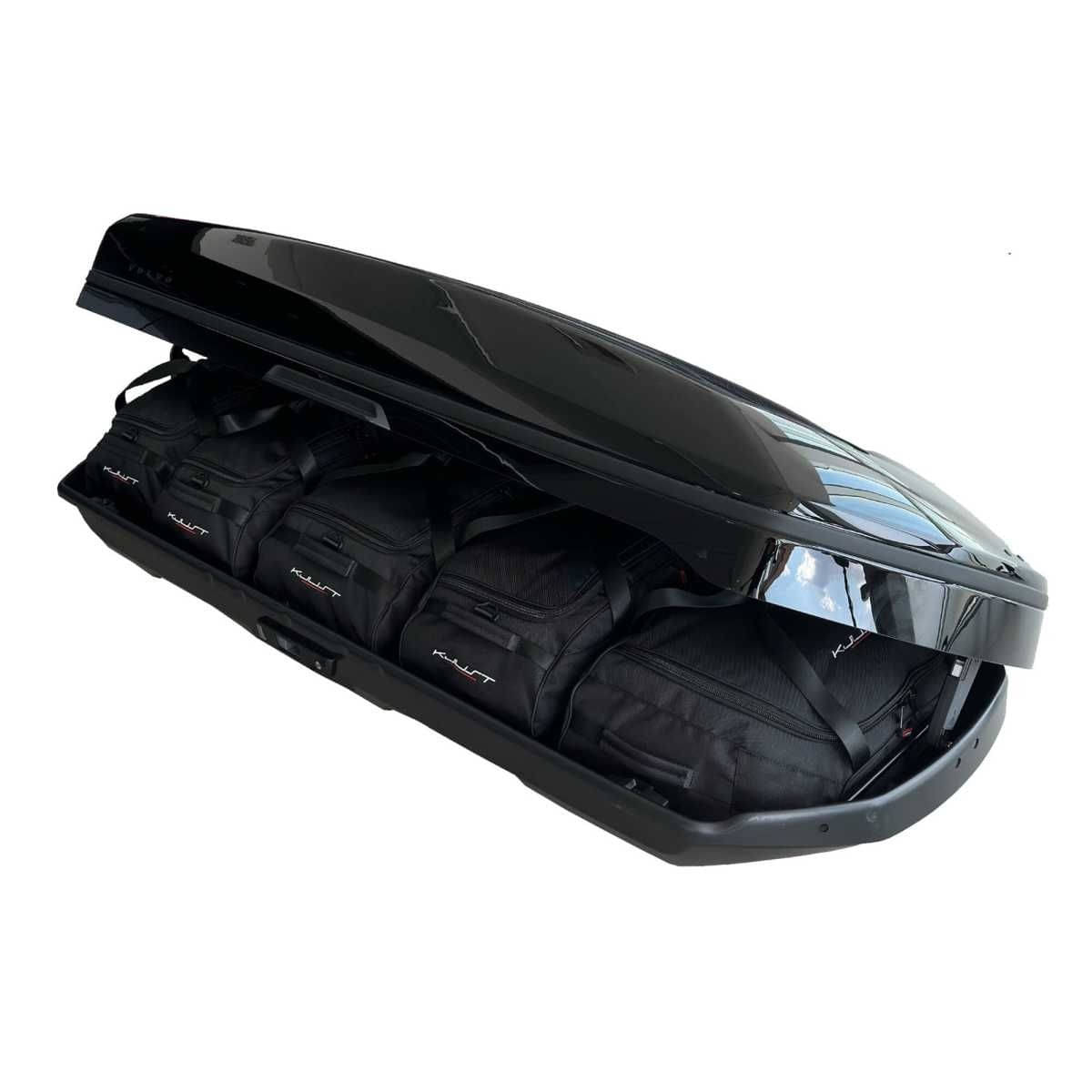 KJUST Dachboxen Taschen Set fuer Dachbox VOLVO ACTIVE 500 5er-Set - 13213