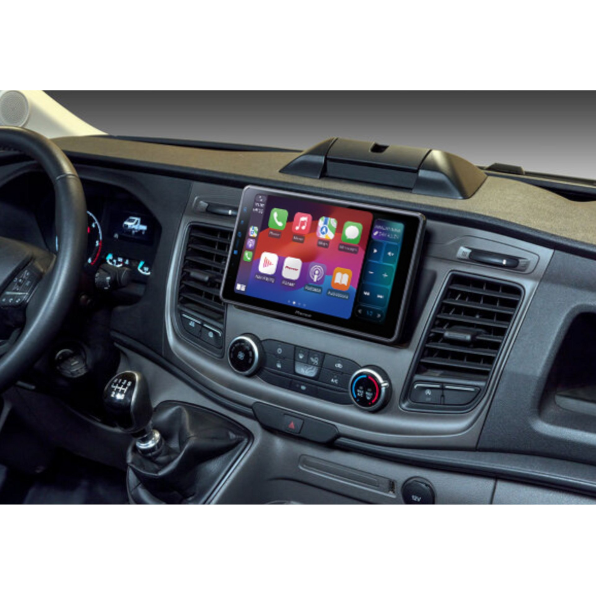 PIONEER 9 Zoll Moniceiver SPH-EVO98DAB fuer Ford Transit inkl. Reisemobil Navi-App - SPH-EVO98DAB-C-T