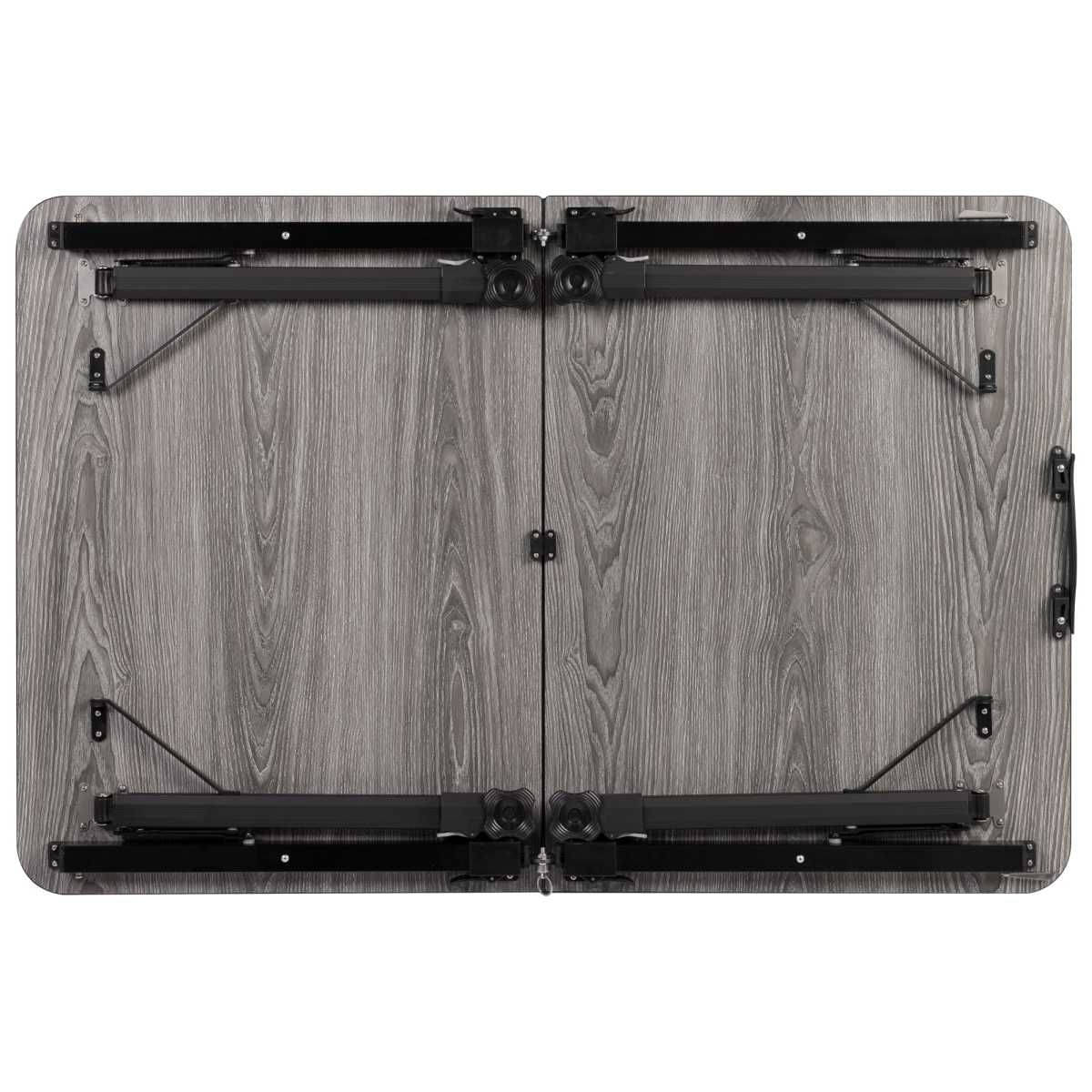 BRUNNER Campingtisch ELÙTOP COMPACK EXTENSION 116-155x78 cm Greywood - 0406060N