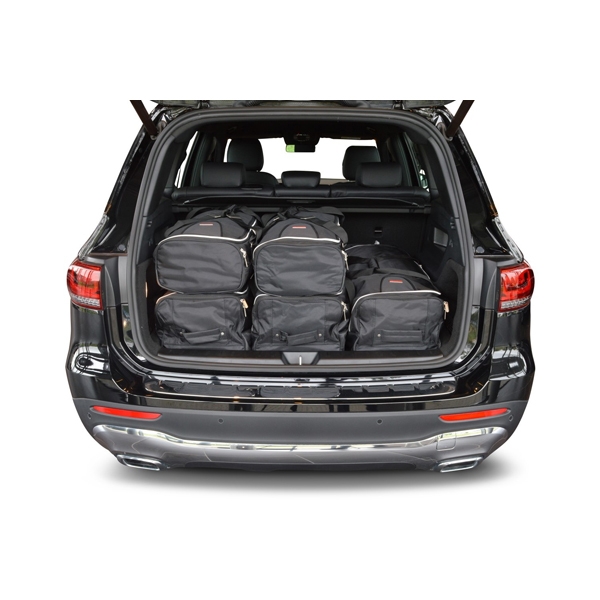 Car Bags M24801S MERCEDES GLB -X247- 5-Sitzer mit verstellbarer Ladeboden in unterer Position Bj- 19- Reisetaschen Set- Auf Ihr Auto massgeschneidert- Das Original