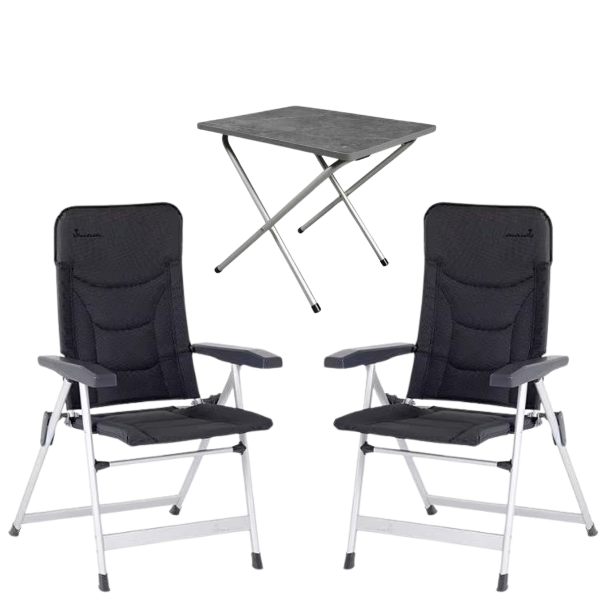 ISABELLA Campingstuhl Loke Low Back 2er Set mit Beistelltisch 50 x 40 cm ISABELLA Campingstuhl Loke Low Back 2er Set mit Beistelltisch 50 x 40 cm