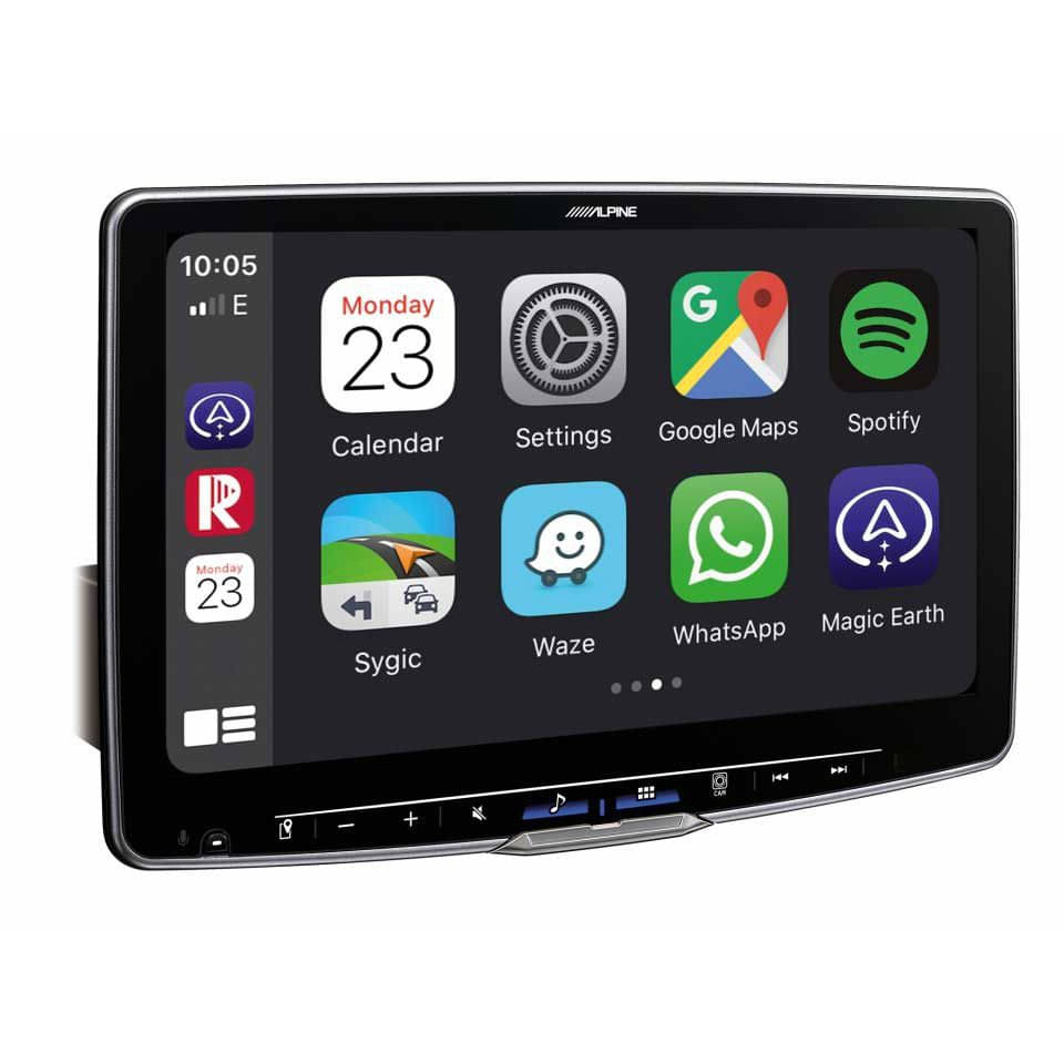 ALPINE HALO 9 Digital-Media-Station Ford Transit Custom ab Bj. 2018 iLX-F905TRA